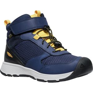 Keen SKUA MID WP YOUTH naval Academy/Yolk Yellow Veľkosť: 39 detské topánky