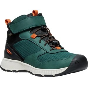 Keen SKUA MID WP YOUTH ponderosa pine/gold flame Veľkosť: 37 detské topánky