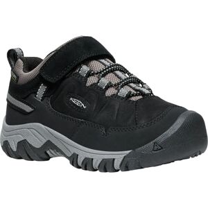 Keen TARGHEE IV LOW WP CHILDREN black/steel grey Veľkosť: 27/28 detské topánky
