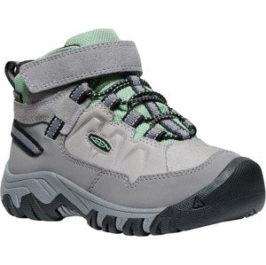 Keen TARGHEE IV MID WP CHILDREN alloy/granite green Veľkosť: 30 detské topánky