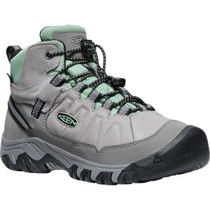 Keen TARGHEE IV MID WP YOUTH alloy/granite green Veľkosť: 32/33 detské topánky