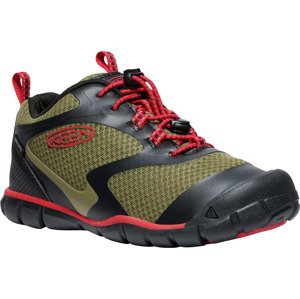 Keen TREAD ROVER WP YOUTH martini olive/red carpet Veľkosť: -35 195208506680 detské topánky