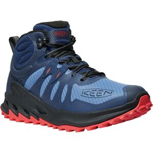 Keen ZIONIC MID WP MEN coronet blue/poppy red Veľkosť: 46 pánske topánky
