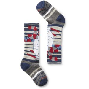 Smartwool K WINTERSPORT FC YETI PATTERN OTC alpine blue Veľkosť: S detské ponožky