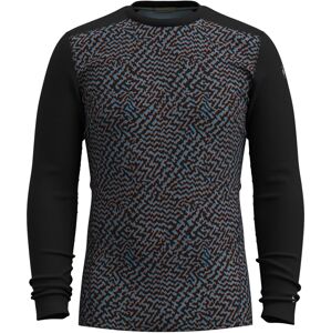 Smartwool M CLASSIC THERMAL MERINO BL CREW BOXED black retro line Veľkosť: XL pánske tričko