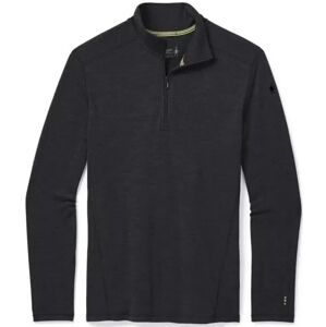 Smartwool M CLASSIC THERMAL MERINO BL 1/4 ZIP B charcoal heather Veľkosť: S pánske tričko