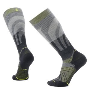 Smartwool RUN TARGETED CUSHION COMPRESSION OTC medium gray Veľkosť: M ponožky