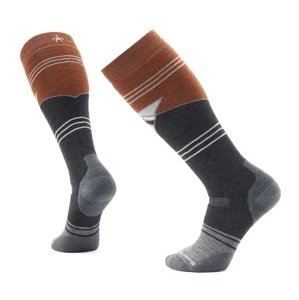 Smartwool SNOWBOARD FC MOUNTAIN GEO PATTERN OTC picante Veľkosť: XL unisex ponožky
