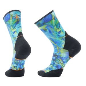 Smartwool TRAIL RUN TC REFLECTIONS PRINT CREW capri Veľkosť: M unisex ponožky