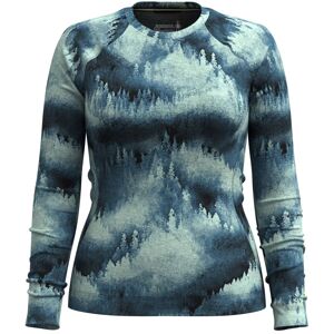 Smartwool W CLASSIC THERMAL MERINO BL CREW BOXED twilight foggy pines Veľkosť: L dámske tričko