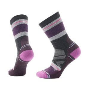 Smartwool W HIKE FULL CUSHION SATURNSPHERE CREW charcoal Veľkosť: M dámske ponožky