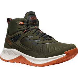 Keen HIGHTRAIL MID WP MEN lesný noc/gold flame Veľkosť: 43 pánske topánky