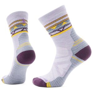 Smartwool W HIKE LIGHT CUSHION ZIG ZAG VL MD CR SC purple eclipse Veľkosť: M ponožky