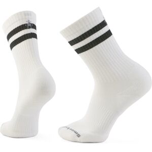 Smartwool EVERYDAY ATHLETIC STRIPED CREW SOCKS white Veľkosť: L ponožky