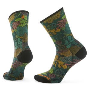Smartwool BIKE ZERO CUSHION ALOHA FOREST PRN CR SC twilight blue Veľkosť: XL ponožky