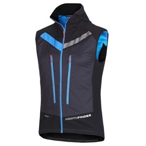 Northfinder VHAN 3 black grey VE-32803SKP-382 Veľkosť: M pánska vesta