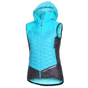Northfinder JAVOROVA 1 blue black VE-44451SKP-282 Veľkosť: M dámska vesta
