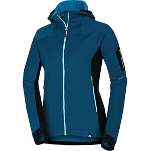 Northfinder Dámska fleecová mikina DARLA inkblue black Veľkosť: 2XL dámska mikina