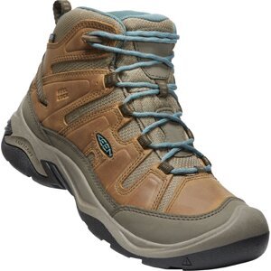 Keen CIRCADIA MID WP WOMEN toasted coconut/north atlantic Veľkosť: 39,5 dámske topánky