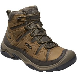 Keen CIRCADIA MID WP WIDE MEN bison/brindle Veľkosť: 46 pánske topánky