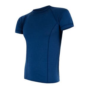SENSOR MERINO AIR pánske tričko kr.rukáv tm.modrá Veľkosť: L 8592837046174