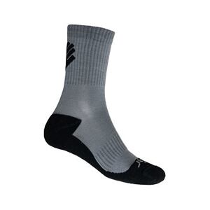 SENSOR PONOŽKY RACE MERINO sivá Veľkosť: 6/8