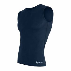 SENSOR COOLMAX AIR pánske tričko bez rukávov deep blue Veľkosť: S 8592837078595