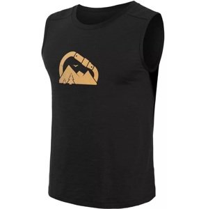 SENSOR MERINO AIR SUMMIT pánske tričko bez rukávov čierna Veľkosť: -XXL 8592837089225 pánske tričko