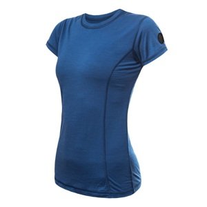 SENSOR MERINO AIR dámske tričko kr.rukáv tm.modrá Veľkosť: M 8592837093543 dámske tričko s krátkym rukávom