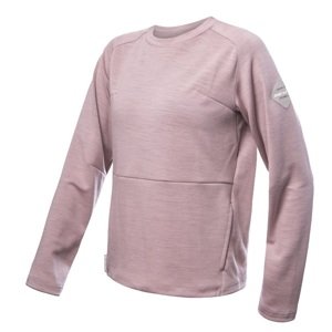 SENSOR MERINO UPPER traveller dámska mikina dusty pink Veľkosť: M dámska mikina