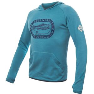 SENSOR MERINO UPPER OUTDOORS pánska mikina klokanka mint blue Veľkosť: XL pánska mikina