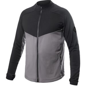 SENSOR COOLMAX THERMO pánska mikina celozips steel gray/čierna Veľkosť: XXL pánska mikina
