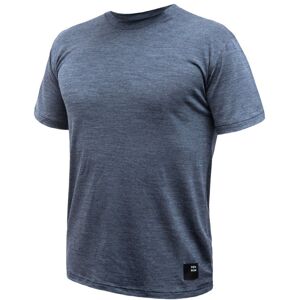 SENSOR MERINO LITE pánske tričko kr.rukáv mottled blue Veľkosť: -XL 8592837098227 spodná bielizeň