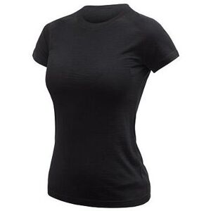 SENSOR MERINO ACTIVE NO LOGO dámske tričko kr.rukáv čierna Veľkosť: XL tričko