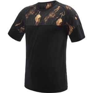 SENSOR MERINO IMPRESS pánske tričko kr.rukáv čierna/cosmos Veľkosť: M 8592837104546 tričko