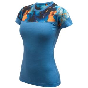 SENSOR MERINO IMPRESS dámske tričko kr.rukáv modrá Veľkosť: M 8592837104591 tričko
