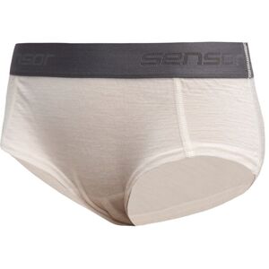 SENSOR MERINO LITE dámske nohavičky mottled beige Veľkosť: XL 8592837104829 nohavičky