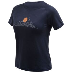 SENSOR MERINO BLEND MOON dámske tričko kr.rukáv deep blue Veľkosť: XL 8592837104911 tričko