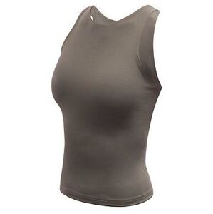 SENSOR INFINITY ECO dámsky crop top stone grey Veľkosť: L tričko