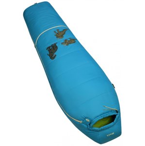 Boll Patrol Lite Left ATOLL / LIME spací pytel