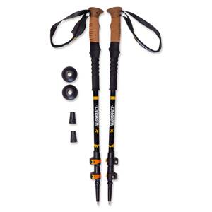 Warmpeace paličky HIKER black/yellow
