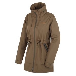 Husky Dámsky hardshell kabát Nevr L tm. khaki Veľkosť: M 8592287079647