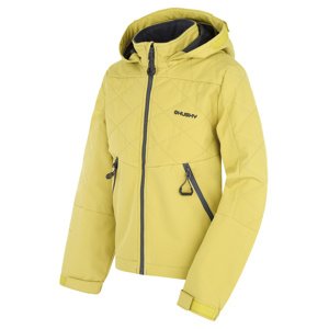 Husky Detská softshell bunda Salex K lime green Veľkosť: 122