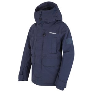 Husky Detská hardshell plnená bunda Nigalo K dk. blue Veľkosť: -164 detská bunda