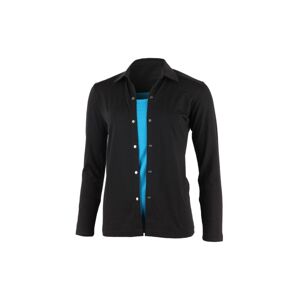Lasting dámska merino košeľa AMANDA 9090 čierna Veľkosť: S 8596445009750