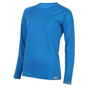 Lasting dámske merino tričko ATILA 5151 modrá Veľkosť: L 8595067925233 dámske tričko