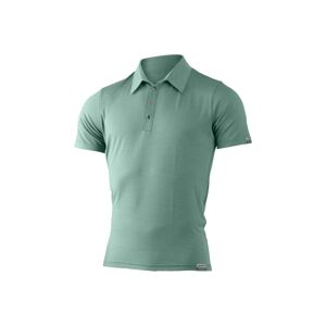 Lasting pánska merino polo košele ELIOT khaki Veľkosť: S 8596445030723