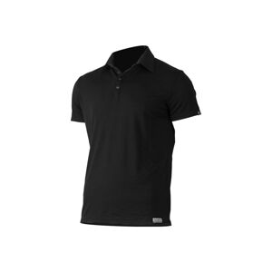Lasting ELIOT 9090 čierna vlnené merino polo košele Veľkosť: -M 8595067849591