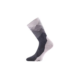 Lasting merino ponožky FWN 816 sivé Veľkosť: (46-49) XL