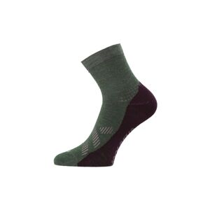 Lasting merino ponožky FWT zelené Veľkosť: -(38-41) M
